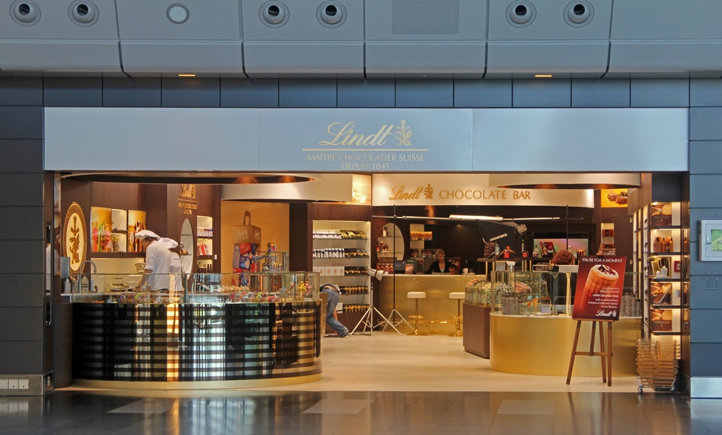 Lindt Chocolate Shop, Zurich Airport